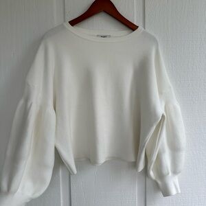 OAT Cream Sweater Size M